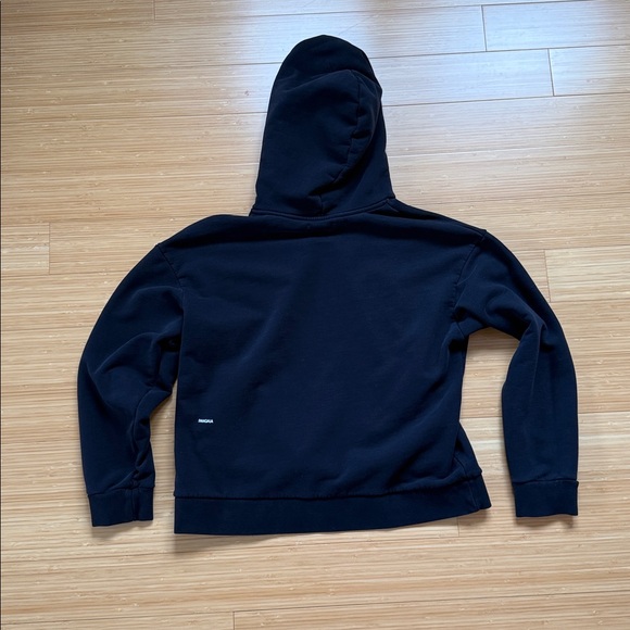 Pangaia lightweight cotton hoodie in black, size medium - Picture 12 of 13